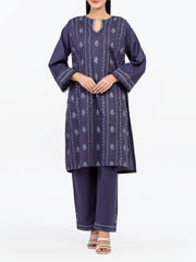 Pret 2Pc Embroidered Cambric Shirt Trouser - EWTKE25-81630ST