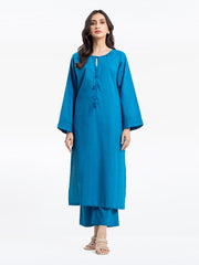 Solid Self Jacquard Co-Ord Set - EWTKS24-69708ST