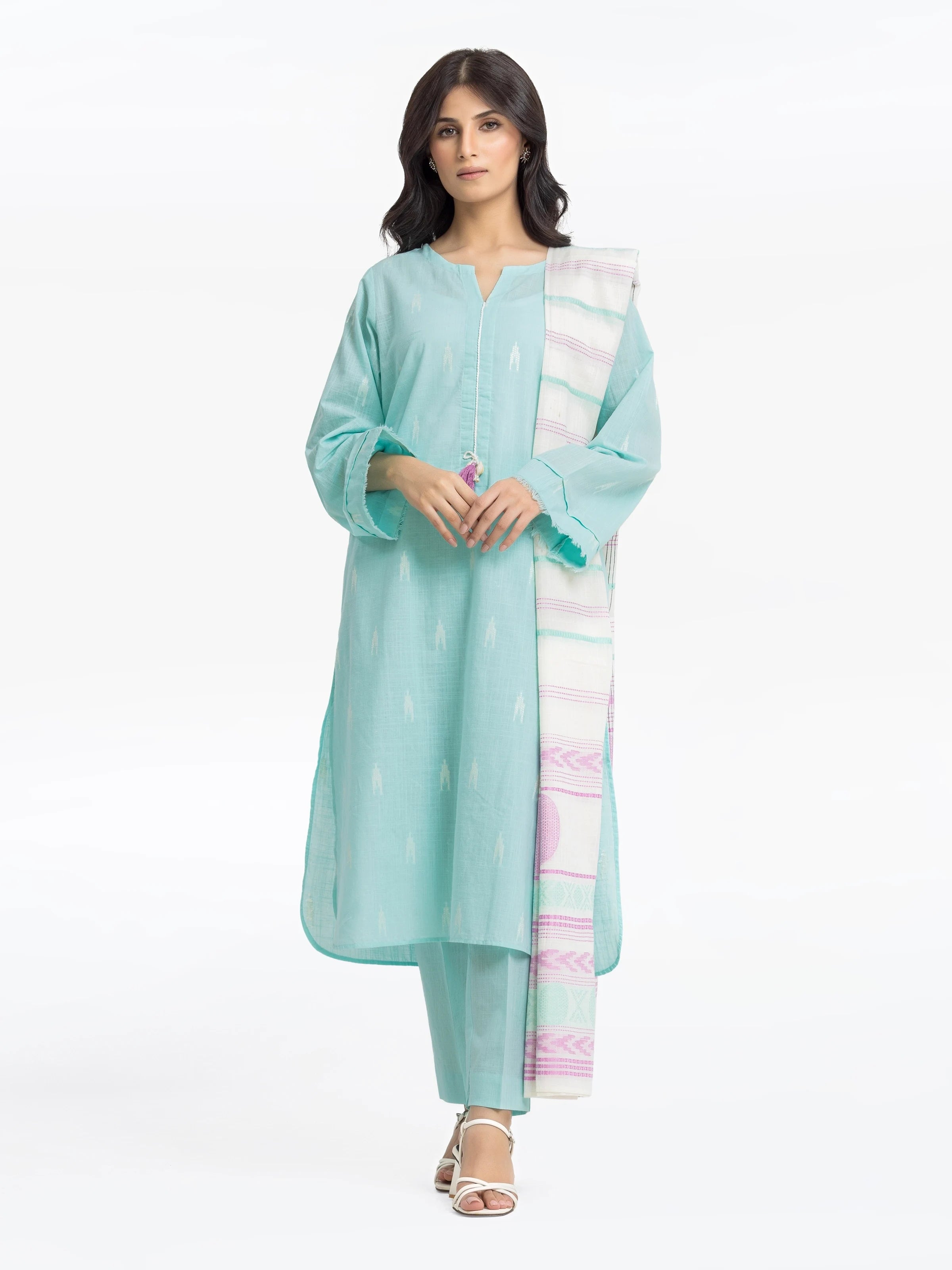 Pret 3Pc Solid Jacquard Suit - EWTKS24-81172-3P