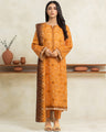 Unstitched Orange Printed Lawn 3 Piece - EWU24A1-28329-3P