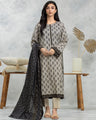 EWU24A1-29084-3P Unstitched Light Beige Printed Lawn 3 Piece