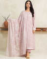 Unstitched Tea Rose Printed Lawn 3 Piece - EWU24A1-29146-3P