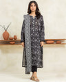 Unstitched Black Printed Lawn 3 Piece - EWU24A1-29150-3P