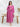EWU24A1-29169-3P Unstitched Pink Printed Lawn 3 Piece