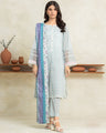 Unstitched Light Blue Printed Lawn 3 Piece - EWU24A1-29245-3P