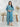 EWU24A2-28555ST Unstitched Green & Blue Printed Cambric 2 Piece - EWU24A2-28555ST