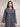 Unstitched Navy Blue Printed Khaddar 3 Piece - EWU24A3-29596-3P