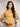 Unstitched Light Mustard Printed Khaddar 3 Piece - EWU24M2-172