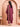Unstitched Burgundy Printed Khaddar 3 Piece - EWU24M3-113