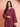 Unstitched Burgundy Printed Khaddar 3 Piece - EWU24M3-113