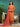 Unstitched Orange Embroidered Khaddar 3 Piece - EWU24V11-30180-3P