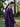 Unstitched Dark Purple Embroidered Marina Twill 3 Piece - EWU24V14-30351-3P