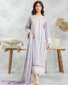 Unstitched Lilac Embroidered Cambric 3 Piece - EWU24V2-30150-3P