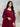 Women's Dark Maroon Unstitched - EWU24V2-30151-3P