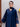 Unstitched Dark Navy Embroidered Cambric 3 Piece - EWU24V2-30154-3P