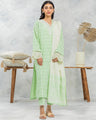 Unstitched Light Green Jacquard 3 Piece - EWU24V3-30051-3P