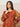 EWU22V8-25003 Unstitched Rust Embroidered Cottel 3 Piece