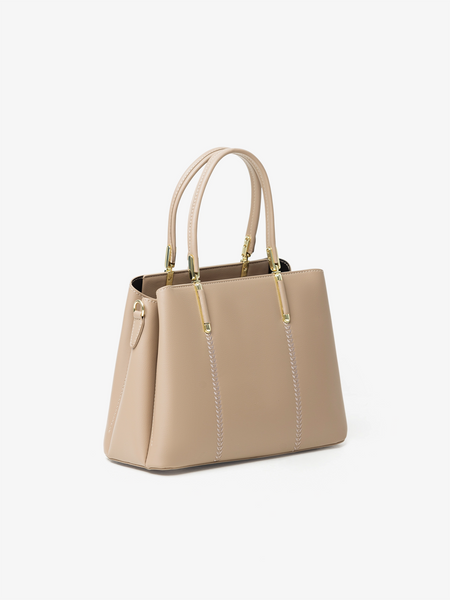 Khaki Hand Bag - EAWHB5-005