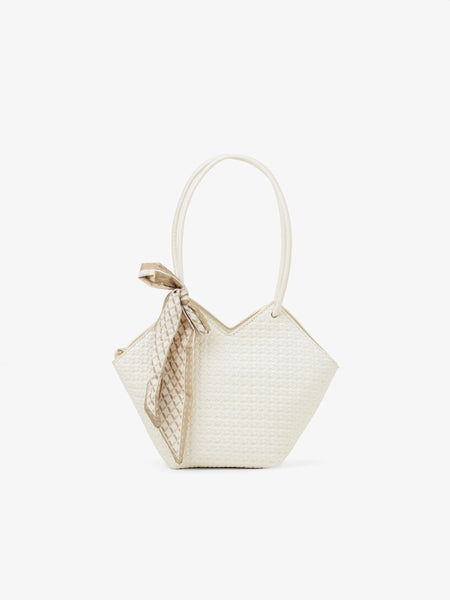 White Hand Bag - EAWHB5-023