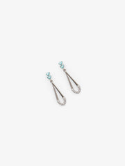 Silver Drop Earrings - EAWE5-009