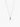 Celeste Drop Silver Necklace - EAWN5-027