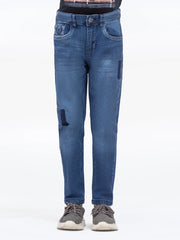 Boy's Blue Denim Pant - EBBDP5-025