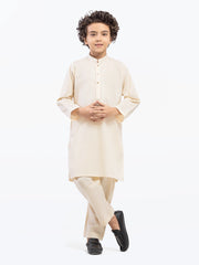 Boy's Cream Kurta Pajama - EBTKP5-022