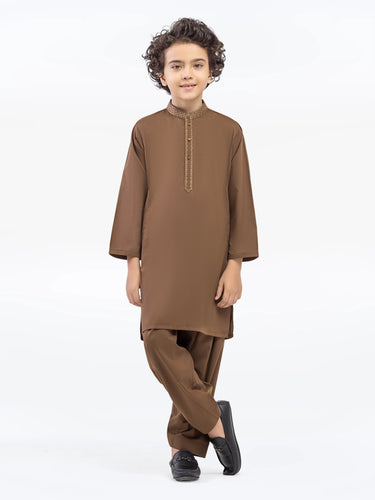 Boy's Mehndi Kurta Shalwar - EBTKS5-4040