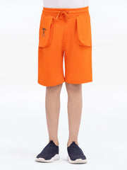 Boy's Orange Shorts - EBBSK5-005