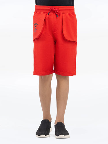 Boy's Red Shorts - EBBSK5-006