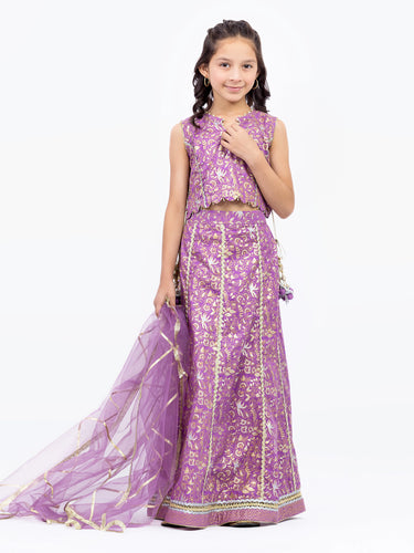 Girl's Lavender Pret - EGTPL5-50033-3P