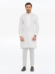 Men's Off White Kurta Pajama - EMTKPT5-063