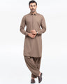 Men's Coffee Kurta Shalwar - EMTKST5-99514