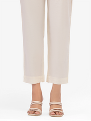 Women's Off White Trouser - EWBS5-76594