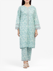 Pret 2Pc Embroidered Dobby Shirt Trouser - EWTKE24-81349ST