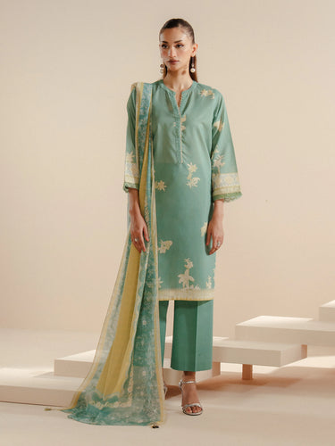 Pret 3Pc Printed Lawn Suit - EWTKP5-81725-3P