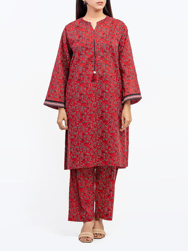 Pret 2Pc Printed Lawn Shirt Trouser - EWTKP5-81871ST
