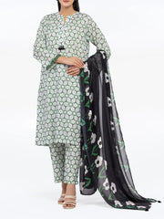 Pret 3Pc Printed Lawn Suit - EWTKP5-82000-3P