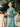 Unstitched Sea Green Block Print Cambric 3 Piece - EWU5M1-022-3P