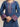 Unstitched Blue Embroidered Cambric 3 Piece - EWU5V2-31036-3P