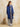 Unstitched Navy Blue Embroidered Cambric 3 Piece - EWU5V2-31038-3P