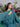 EWU23V7-26738-3P Unstitched Dark Teal Embroidered Dobby 3 Piece
