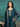 Unstitched Dark Teal Embroidered Chiffon 3 Piece - EWU24V5-30322-3P