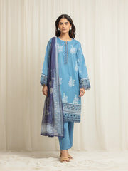 Embroidered Lawn Suit - EWU5V1-31220-3P