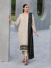 Embroidered Jacquard Suit - EWU6V3-33464-3P
