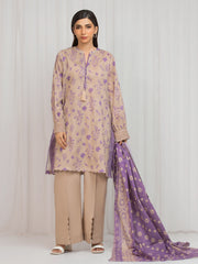 Unstitched Printed Lawn Suit - EWU6A1-36681-3P