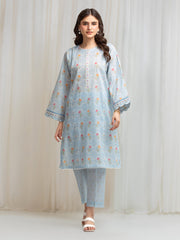 Unstitched Printed Lawn Shirt Trouser - EWU6A1-36813ST