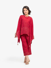 Girl's Maroon Pret - EGTPLE5-50045ST