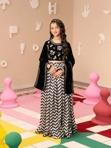 Girl's Black Pret - EGTKE5-71032-3P