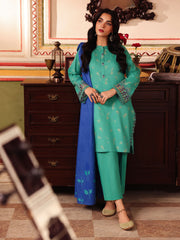 Pret 3Pc Embroidered Jacquard Suit - EWTKE5-81082-3P